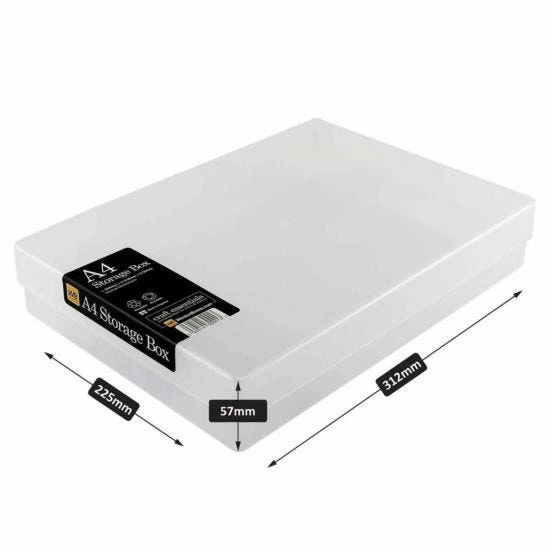 Weston Boxes A4 Storage Box Pack Of 5 3 Weston Boxes A4 Storage Box Pack Of 5