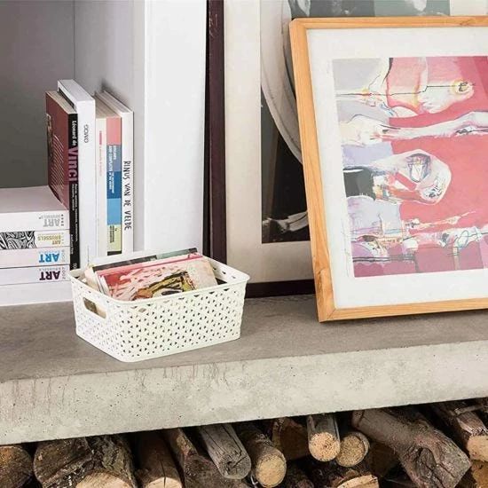 Curver My Style Storage Basket 4 Litres Pack Of 6 6 Curver My Style Storage Basket 4 Litres Pack Of 6 - Image 4