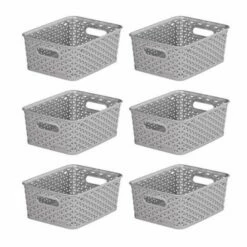 Curver My Style Storage Basket 4 Litres Pack Of 6 16 Curver My Style Storage Basket 4 Litres Pack Of 6 -office furniture shop 0140046533