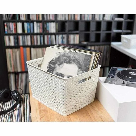 Curver My Style Storage Basket 18 Litres Pack Of 4 6 Curver My Style Storage Basket 18 Litres Pack Of 4 - Image 4