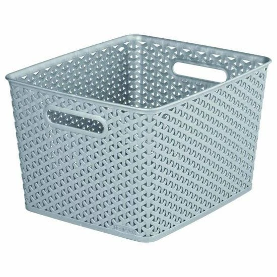 Curver My Style Storage Basket 18 Litres Pack Of 4 8 Curver My Style Storage Basket 18 Litres Pack Of 4 - Image 6
