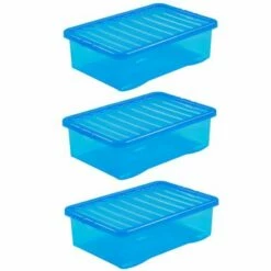 Wham Crystal 32 Litre Pack Of 3 -office furniture shop 0140046798
