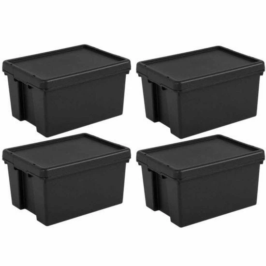 Wham Bam Recycled Storage Boxes 16 Litre Pack Of 4 3 Wham Bam Recycled Storage Boxes 16 Litre Pack Of 4