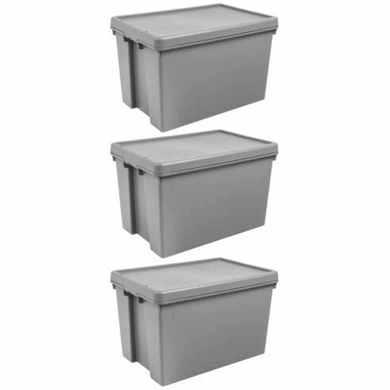 Wham Bam Recycled Storage Boxes 45 Litre Pack Of 3 5 Wham Bam Recycled Storage Boxes 45 Litre Pack Of 3 - Image 3