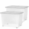 Wham 80 Litre Box With Wheels And Folding Lid Pack Of 2 2 Wham 80 Litre Box With Wheels And Folding Lid Pack Of 2 -office furniture shop 0140046976 1