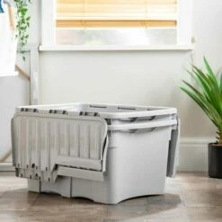 Wham Upcycle 54 Litre Croc Box And Lid Pack Of 2 9 Wham Upcycle 54 Litre Croc Box And Lid Pack Of 2 -office furniture shop 0140046977 1 1