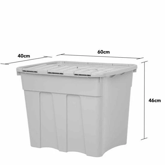 Wham Upcycle 80 Litre Croc Box And Lid Pack Of 2 4 Wham Upcycle 80 Litre Croc Box And Lid Pack Of 2 - Image 2