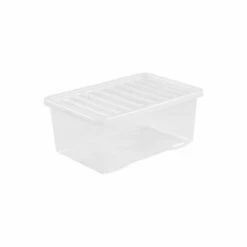 Wham Boxes 45 Litre Pack Of 3 Clear -office furniture shop 0142024515 1