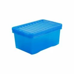 Wham Boxes 45 Litre Pack Of 3 Clear -office furniture shop 0142024516 3