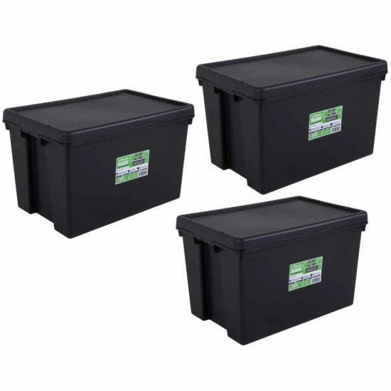 Wham Bam Recycled Storage Boxes 62 Litre Pack Of 3 5 Wham Bam Recycled Storage Boxes 62 Litre Pack Of 3 - Image 3