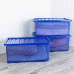 Wham 45L Crystal Box And Lid Set Of 3