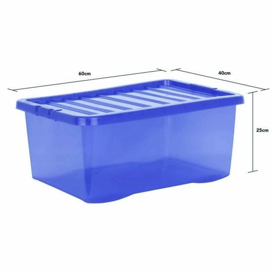 Wham 45L Crystal Box And Lid Set Of 3 6 Wham 45L Crystal Box And Lid Set Of 3 - Image 4