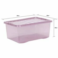 Wham 45L Crystal Box And Lid Set Of 3 11 Wham 45L Crystal Box And Lid Set Of 3 -office furniture shop 0142025106 1