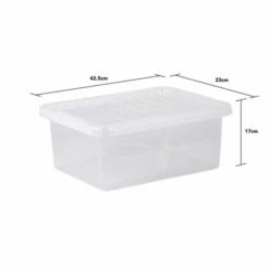 Wham 17L Crystal Box And Lid Set Of 3 7 Wham 17L Crystal Box And Lid Set Of 3 -office furniture shop 0142025112 2