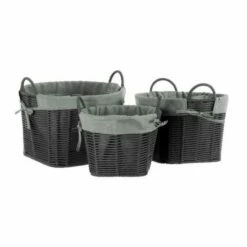 Lida Storage Baskets Set Of 3