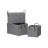 Lida Rectangular Storage Baskets Set Of 3 2 Lida Rectangular Storage Baskets Set Of 3 -office furniture shop 0142100026