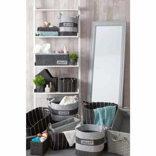 Lida Rectangular Storage Baskets Set Of 3 4 Lida Rectangular Storage Baskets Set Of 3 - Image 2