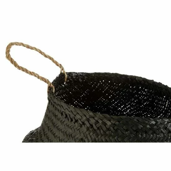 Seagrass Basket Black Small 6 Seagrass Basket Black Small - Image 4