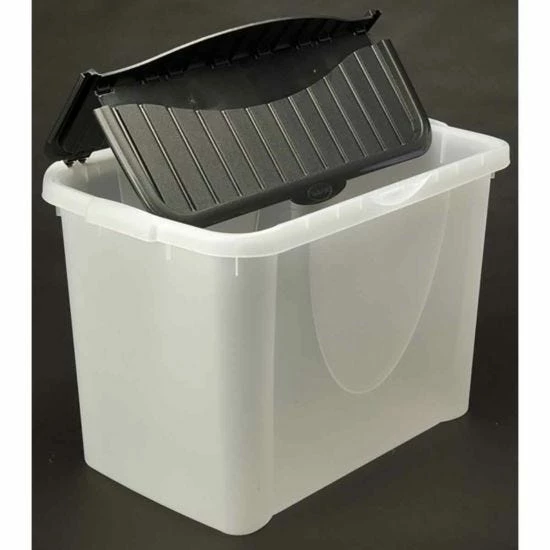 Tontarelli Flip Lid Plastic Storage Box 70 Litre 4 Tontarelli Flip Lid Plastic Storage Box 70 Litre - Image 2