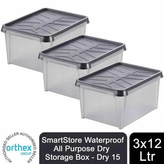SmartStore Dry Storage Box 12 Litre Bundle 4 SmartStore Dry Storage Box 12 Litre Bundle - Image 2