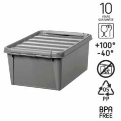SmartStore Recycled Storage Box 14 Litre -office furniture shop 0142180014 3