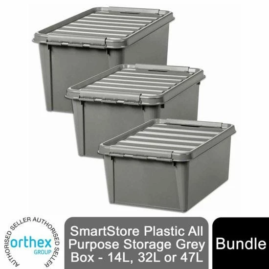 SmartStore Recycled Storage Box Mixed Bundle 4 SmartStore Recycled Storage Box Mixed Bundle - Image 2