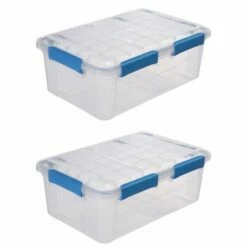 office furniture shop 13 Ezy Storage Box 32 Litre Pack Of 2
