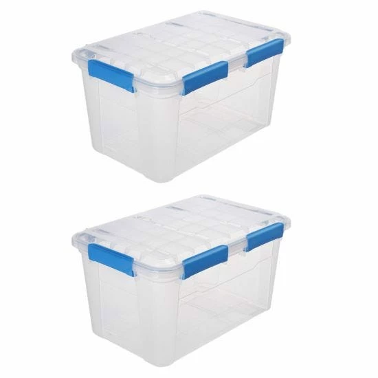 Ezy Storage Box 50 Litre Pack Of 2 3 Ezy Storage Box 50 Litre Pack Of 2