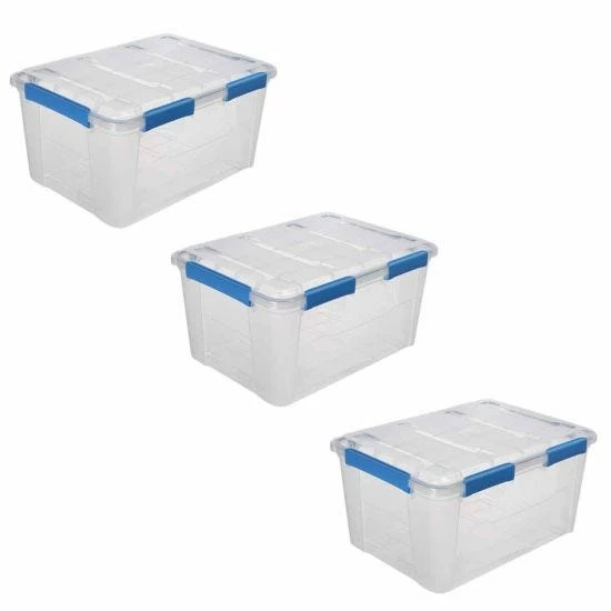 Ezy Storage Box 75 Litre Pack Of 3 3 Ezy Storage Box 75 Litre Pack Of 3