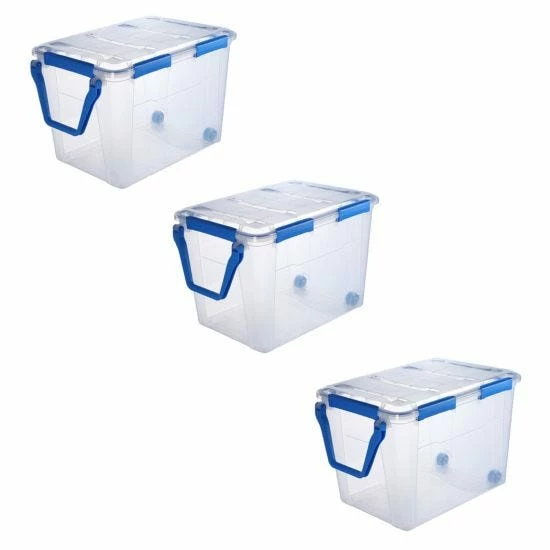 Ezy Storage Box 100 Litre Pack Of 3 3 Ezy Storage Box 100 Litre Pack Of 3