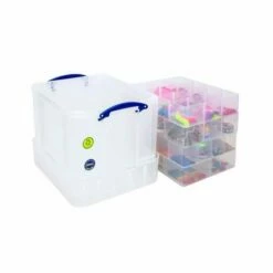Really Useful Box XXL 35 Litres With 4 Storage Trays -office furniture shop 0161202538 8