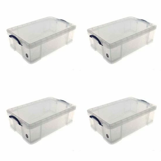 Really Useful Storage Box 50 Litre Pack Of 4 3 Really Useful Storage Box 50 Litre Pack Of 4