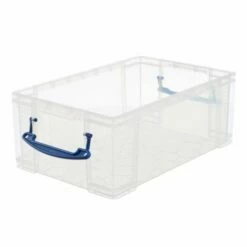 Really Useful Box 9 Litre Clear Pack Of 3 -office furniture shop 0161203866 1