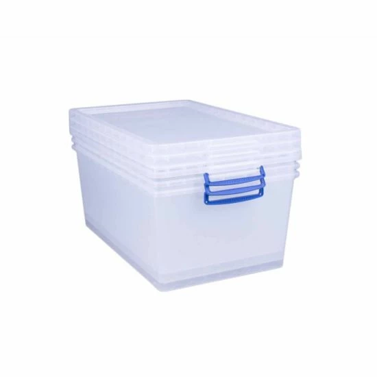 Really Useful Nestable Storage Box 62 Litre Pack Of 3 3 Really Useful Nestable Storage Box 62 Litre Pack Of 3