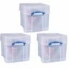 Really Useful Storage Box 35 Litre XL Pack Of 3 -office furniture shop 0161203878 3