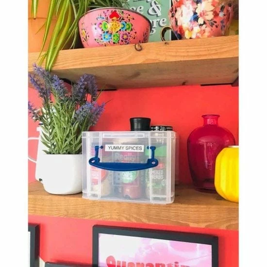 Really Useful Box 9 Litre Pack Of 9 Clear 6 Really Useful Box 9 Litre Pack Of 9 Clear - Image 4