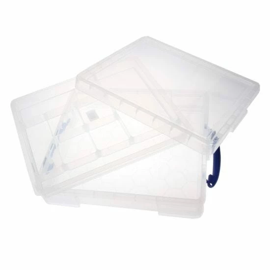 Really Useful Box 7 Litre + Tray Clear 4 Really Useful Box 7 Litre + Tray Clear - Image 2