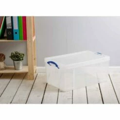 Really Useful 64 Litre Pack 2 Clear -office furniture shop 0161206537 4