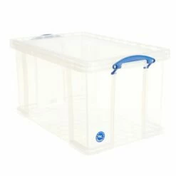 Really Useful Box 84 Litre Clear -office furniture shop 0161206932