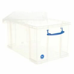 Really Useful Box 84 Litre Clear -office furniture shop 0161206932 1