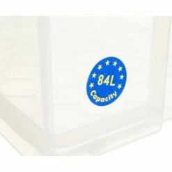 Really Useful Box 84 Litre Clear -office furniture shop 0161206932 2
