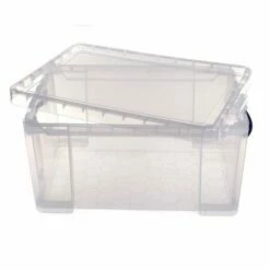 Really Useful Storage Box 48 Litre Clear 6 Really Useful Storage Box 48 Litre Clear -office furniture shop 0161208414 1