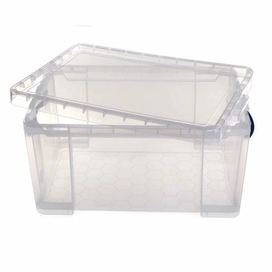Really Useful Storage Box 48 Litre Clear 4 Really Useful Storage Box 48 Litre Clear - Image 2