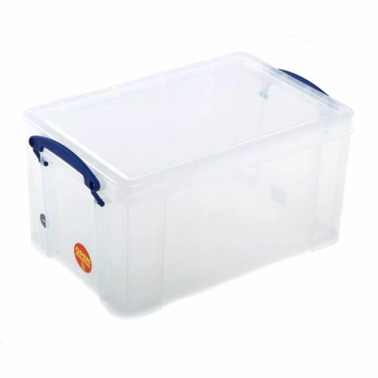 Really Useful Storage Box 14 Litre Open Front Clear 4 Really Useful Storage Box 14 Litre Open Front Clear - Image 2