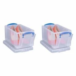 Really Useful Storage Box 14 Litre Open Front Clear
