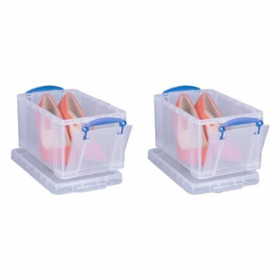 Really Useful Storage Box 14 Litre Open Front Clear 3 Really Useful Storage Box 14 Litre Open Front Clear