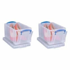 Really Useful Storage Box 14 Litre Open Front Pack Of 2