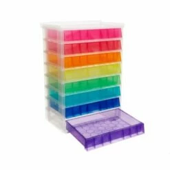 Really Useful Storage Drawer Unit 8 X 0.9 Litre Rainbow 9 Really Useful Storage Drawer Unit 8 X 0.9 Litre Rainbow -office furniture shop 0161208604 1