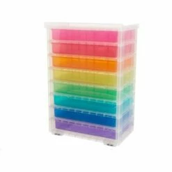 Really Useful Storage Drawer Unit 8 X 0.9 Litre Rainbow 8 Really Useful Storage Drawer Unit 8 X 0.9 Litre Rainbow -office furniture shop 0161208604 3