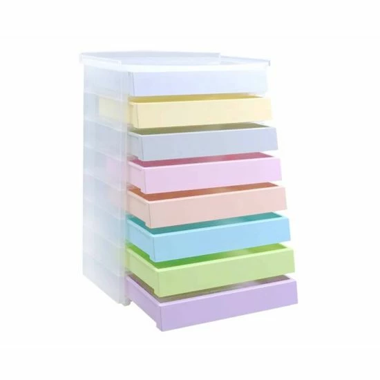 Really Useful Storage Drawer Unit Pastel 8 X 0.8 Litre 5 Really Useful Storage Drawer Unit Pastel 8 X 0.8 Litre - Image 3